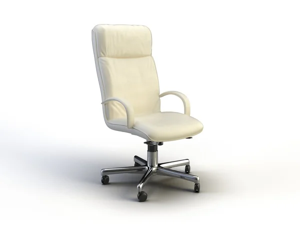 Cadeira Escritório Isolado Branco — Fotografia de Stock