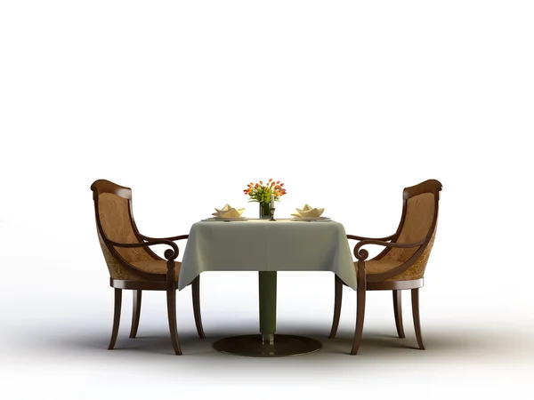 Dining Table Restaurant — Fotografia de Stock