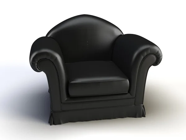 Modern Chair Made Leather Leather — Fotografia de Stock