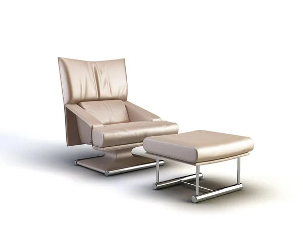 Rendering Medical Chair White — Fotografia de Stock