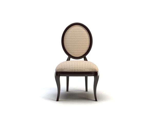 Render Chair White Background — Zdjęcie stockowe