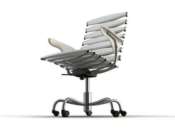Chaise Bureau Moderne Isolé Sur Fond Blanc — Photo