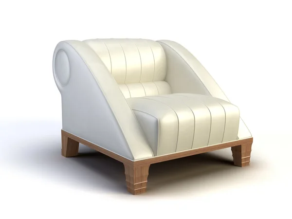 Modern Luxury Sofa Isolated White Fotos De Bancos De Imagens