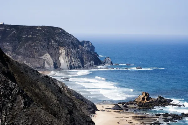 Beautiful Atlantic Ocean Coast Algarve Portugal — Stock fotografie