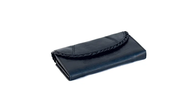 Die schwarze Handtasche isoliert — Stockfoto