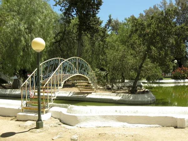 Le pont dans le parc — Photo