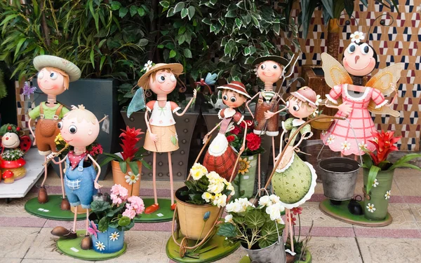 Funny figures for garden — Stock Photo, Image