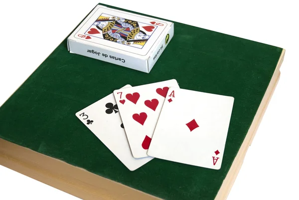 Spelet av korten — Stockfoto