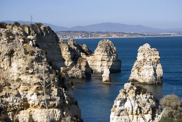 Wunderschöner Strand der Algarve, Lagos, Portugal — Stockfoto