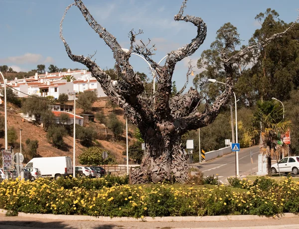 El árbol de metal — Foto de Stock