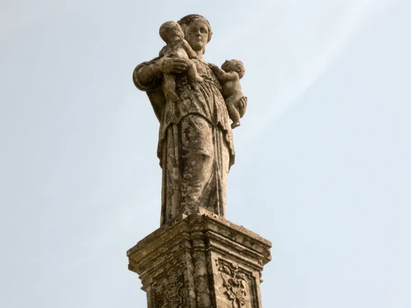 stock image Beautiful statue in Bom Jesus do Monte