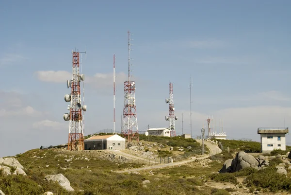 stock image Communication in the mountain