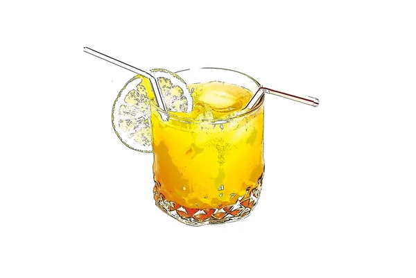 Citroen en tangerine SAP — Stockfoto