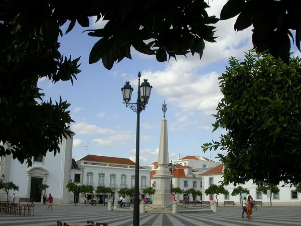 Piazza a Vila Real St.Antonio — Foto Stock