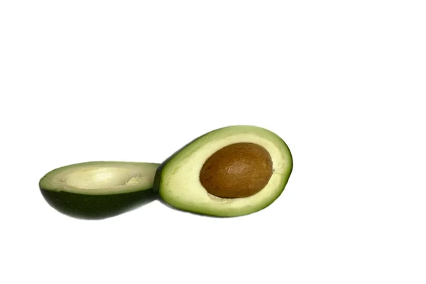 Avocado geïsoleerd — Stockfoto