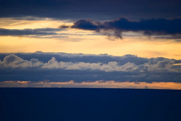 Zachód słońca na Oceanie Atlantyckim — Zdjęcie stockowe
