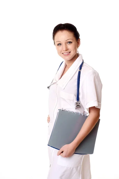 Smiling medical doctor Stock Photo