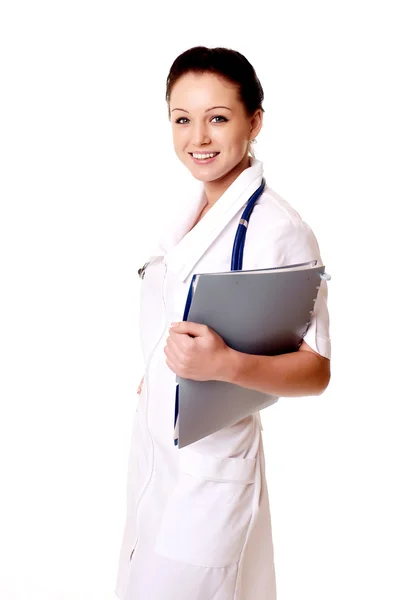 Smiling medical doctor Royalty Free Stock Images