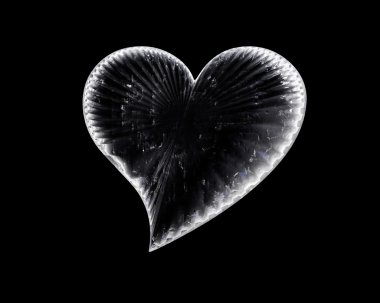 karanlık buzlu kalp