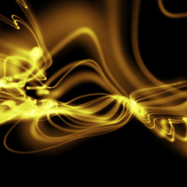 Laranja brilhante ondulado suave neon backgroun — Fotografia de Stock