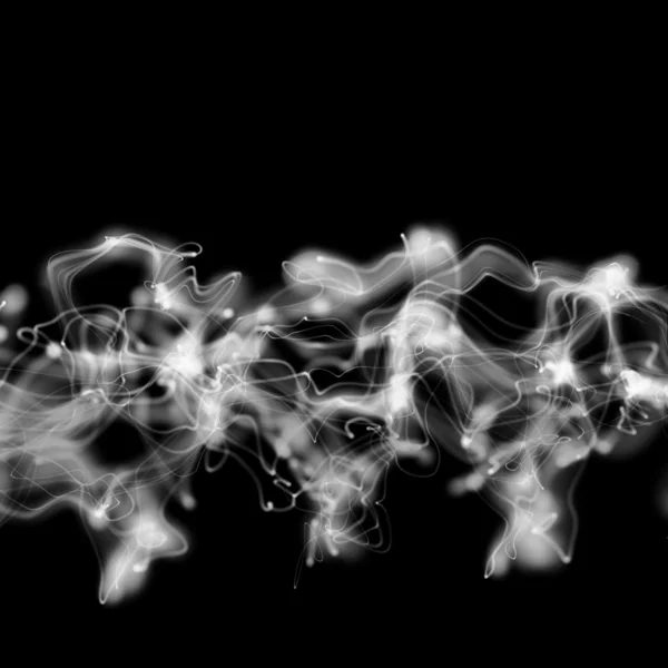 波状の抽象的なスモーキー背景 — ストック写真