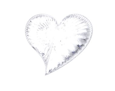 Icy heart clipart