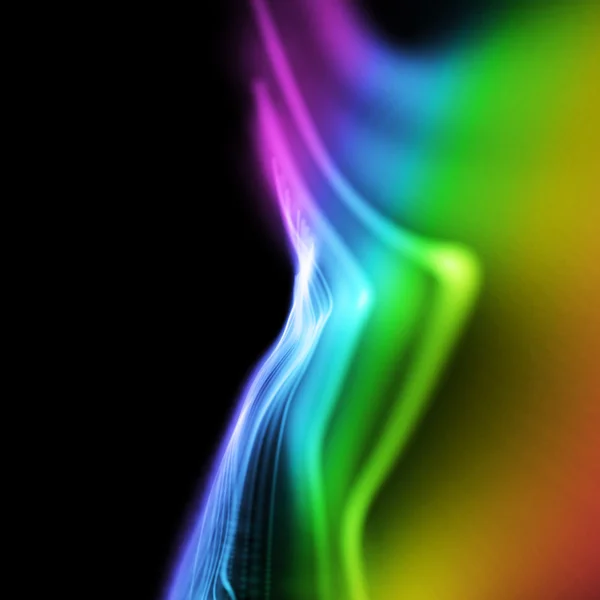 Bright colorful wavy smooth background — Stock Photo, Image
