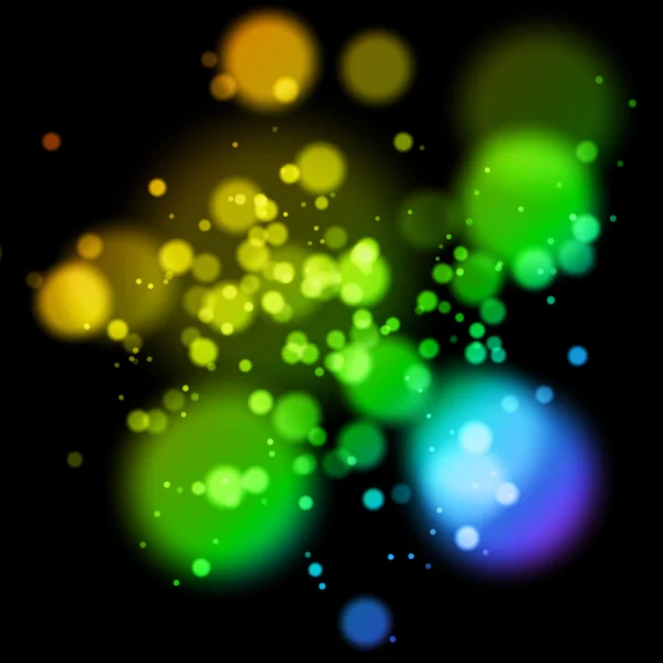 stock image Bright colorful light circles