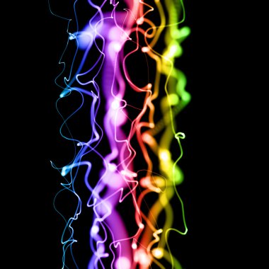 Abstract colorful light background clipart