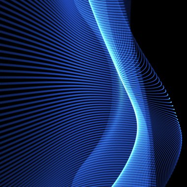 Blue neon background clipart