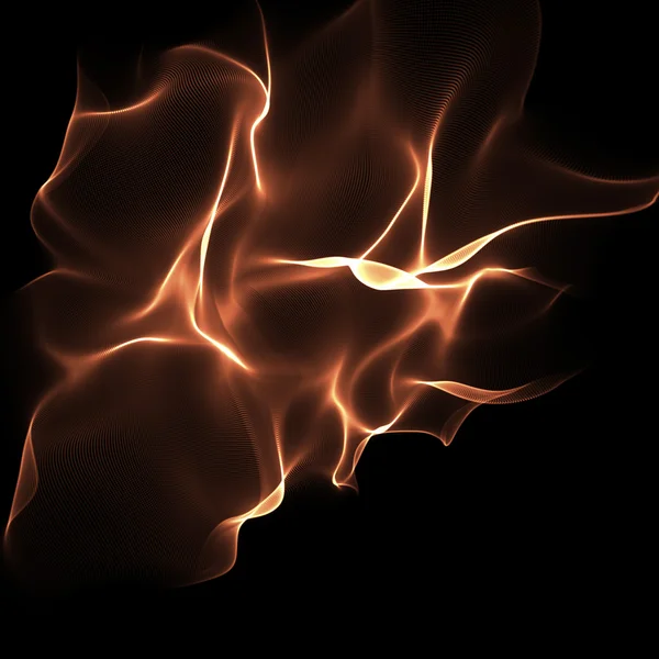Абстрактный пламенеющий фон — стоковое фото