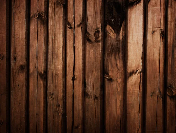 Kahverengi ahşap çit doku — Stok fotoğraf