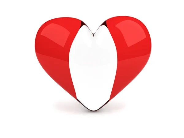Transparent heart — Stock Photo, Image