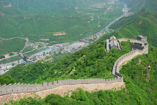 Σινικό τείχος στην Κίνα — Φωτογραφία Αρχείου