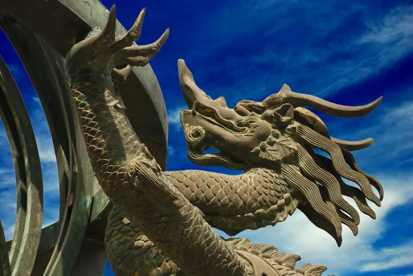Bronze dragon — Stock Photo, Image