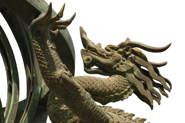 Dragão de bronze — Fotografia de Stock