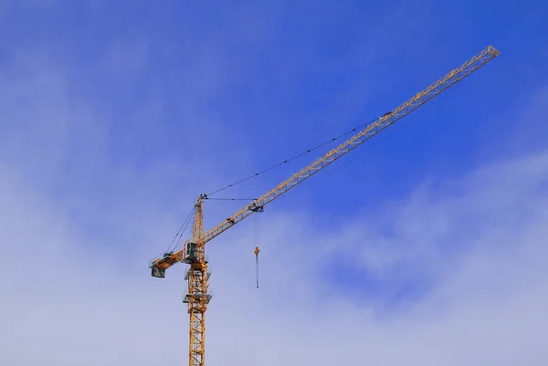 stock image Crane on the construction site