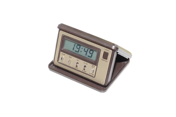 Electronic alarm clock — Stock Photo, Image