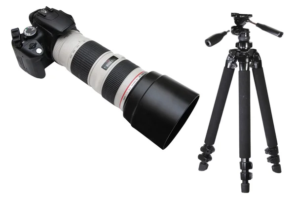 Stock image Tripod and objective
