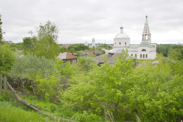 Landscape with the church — Stock Photo, Image