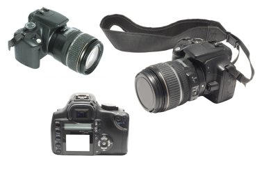 Three cameras clipart