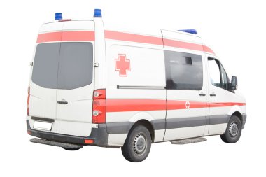 Ambulance car clipart