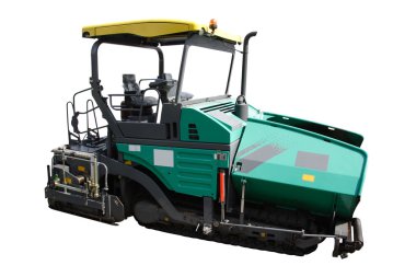 Asphalt spreading machine clipart