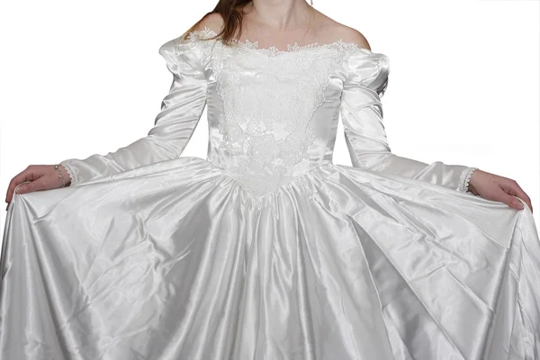 Un abito da sposa — Foto Stock