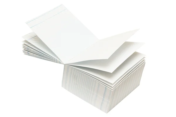 Cubo de papel aberto — Fotografia de Stock