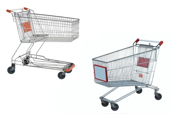 Shopping trolleyes — Stock Photo, Image