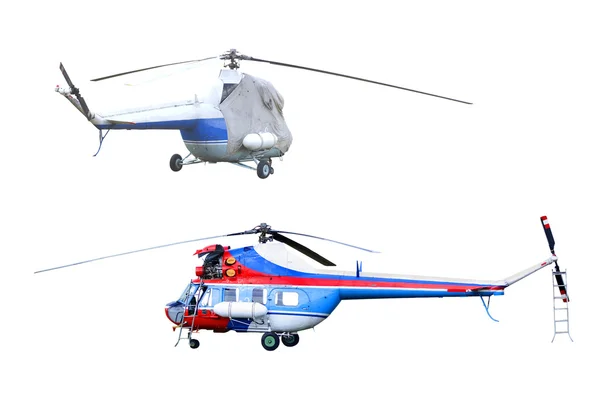 İki helikopter — Stok fotoğraf