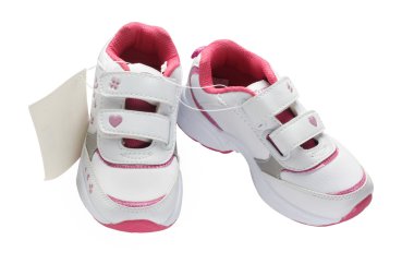 Child sneakers clipart