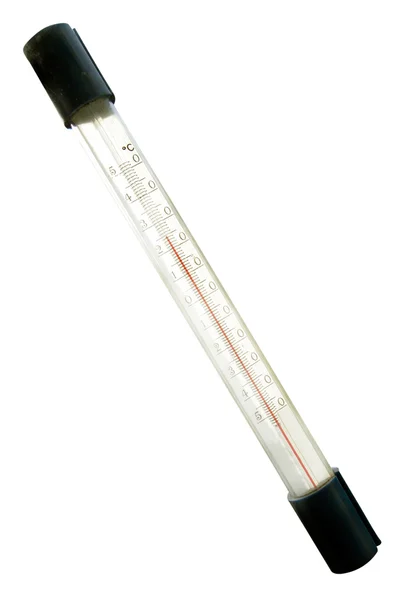 Вулиця термометр — стокове фото