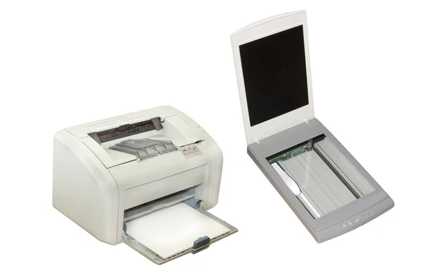Impressora e scanner — Fotografia de Stock